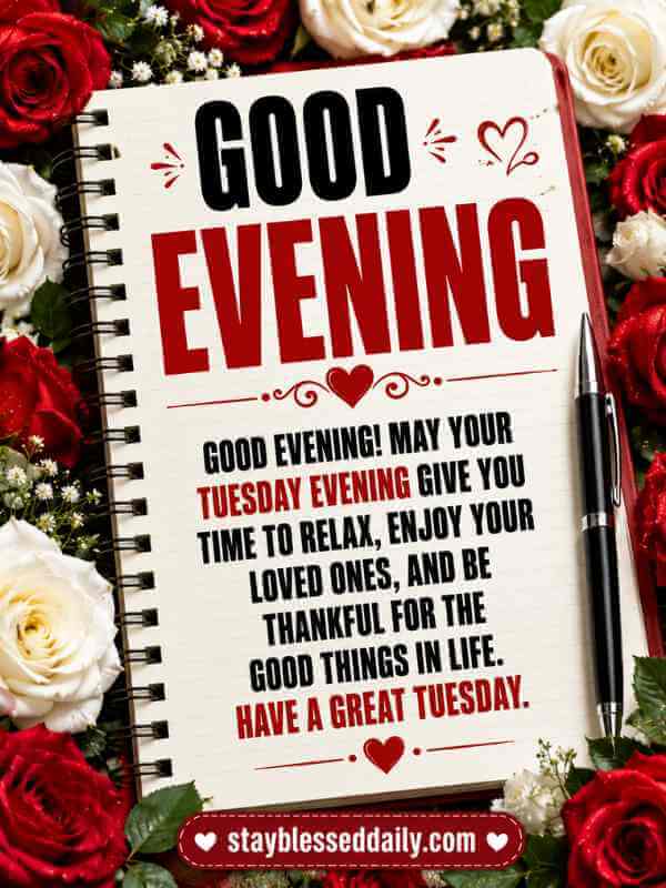 Good Evening and Night Blessings for all Lovers of Blessings