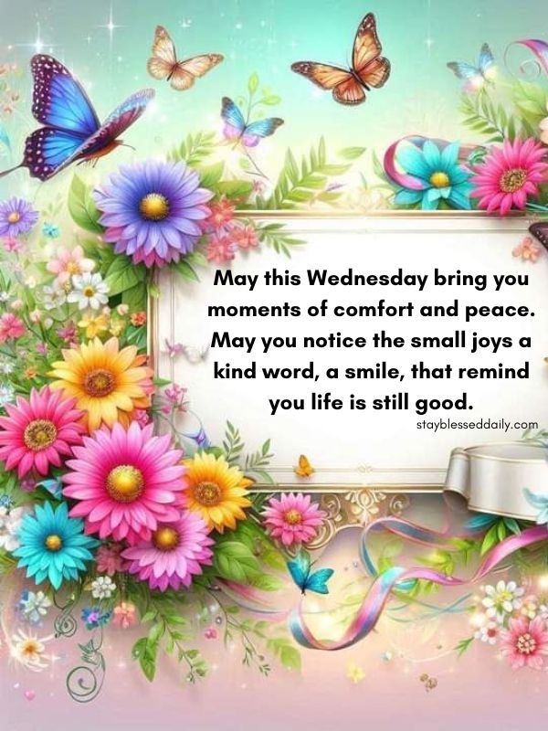 Good Morning Happy Wednesday Images and Blessings