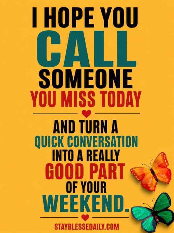 Positive Saturday Morning Inspirational Blessings