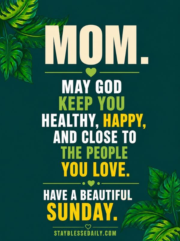 Good Morning Sunday Greetings for Loved Ones