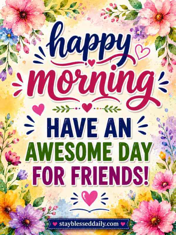 210+ Beautiful Good Morning Blessings, Prayers and Quotes