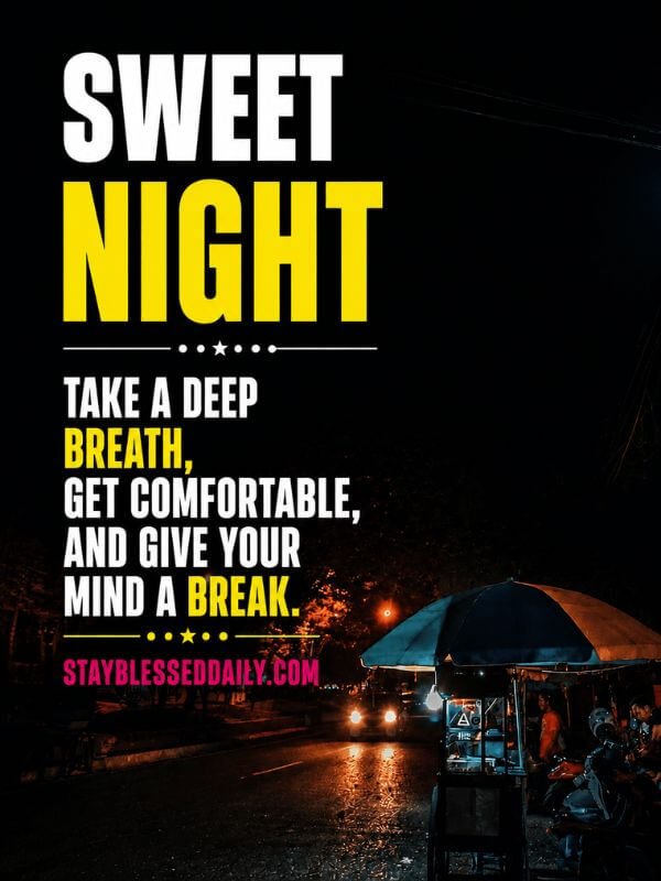 Sweet night Blessings to share with someone special