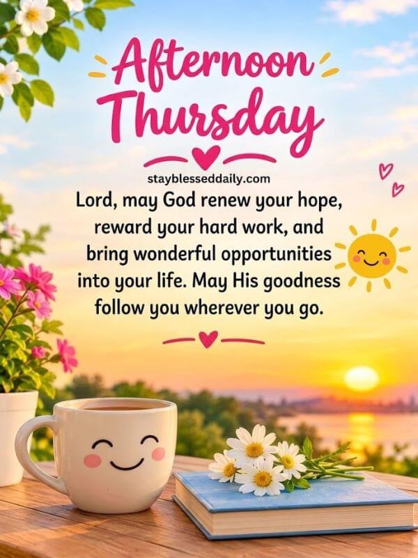Beautiful Thursday afternoon to share with loved ones and friends image 