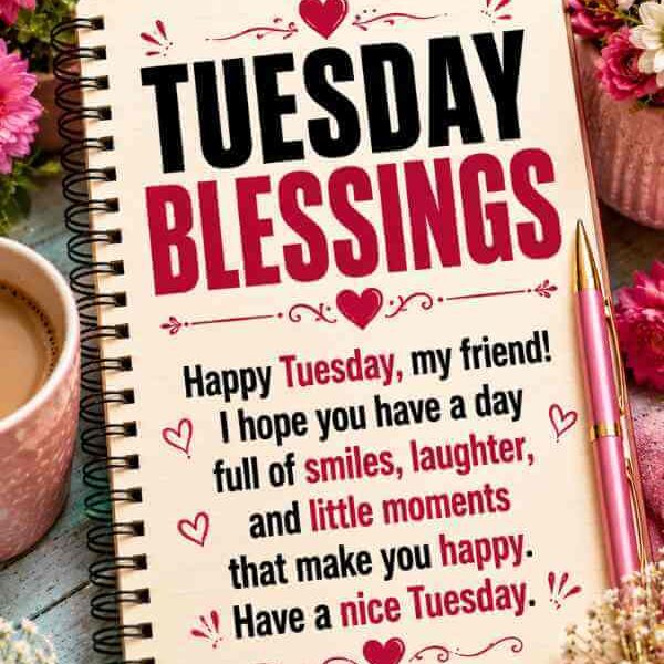 220+ Happy Tuesday Blessings, Quotes, Prayers and Greetings