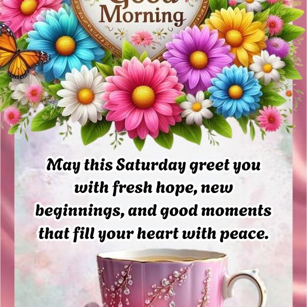 150+ Happy Saturday Blessings and Prayers With Cute Images