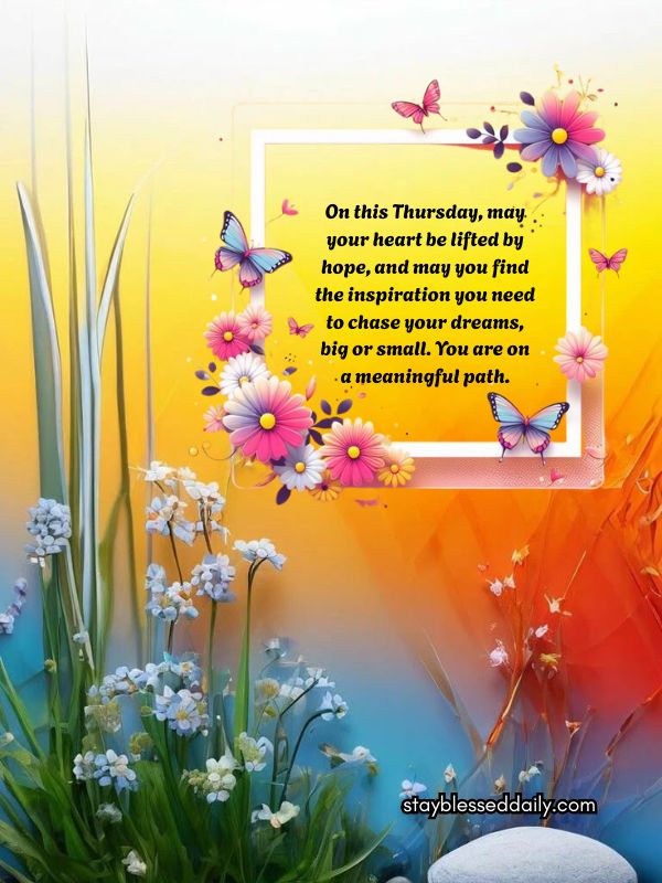 happy thursday morning blessings