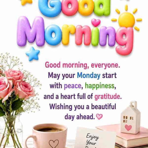 230+ Good Morning Monday Blessings with Positive Quotes