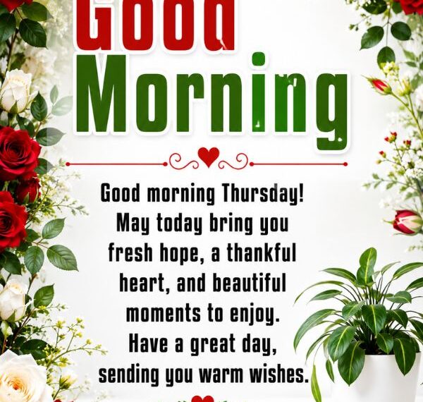 200+ Good Morning Thursday Blessings for A Joyful Day