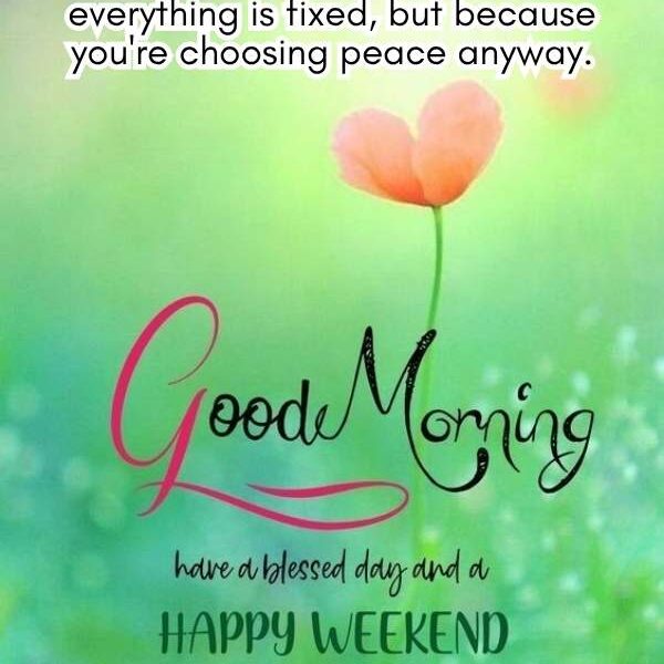 Good Morning Saturday Blessings and Prayers with Images