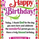 300+ Happy Birthday Blessings and Wishes with Images