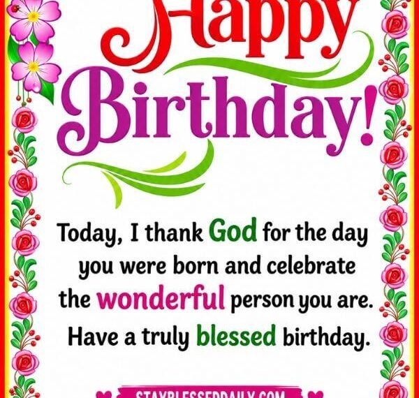 300+ Happy Birthday Blessings and Wishes with Images