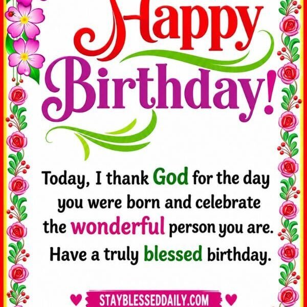 300+ Happy Birthday Blessings and Wishes with Images